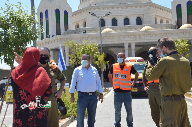 فيديو : الرئيس عادل بدير  ونهاية صرصور : من اجل ضمان سلامة طلابنا  كل الطواقم التدريسية والعاملين في البلدية  سيعملون فحص كورونا وانا اولهم ... 